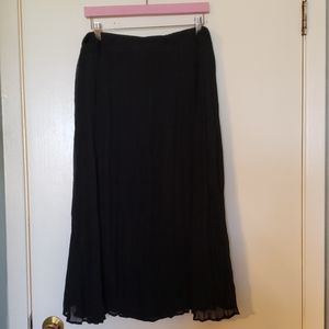 Black Midi Skirt